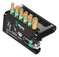 WERA 05057415001 BIT-CHECK 7 TX DIAMOND 1, 7 PIECES