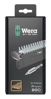 WERA 05057438001 BIT-CHECK 30 WOOD 2 SB, 30 PIECES