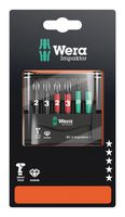 WERA 05073890001 BIT-CHECK 6 IMPAKTOR 1 SB, 6 PIECES