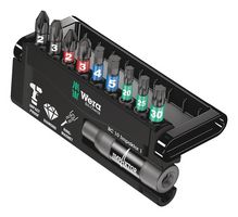 WERA 05073980001 BIT-CHECK 10 IMPAKTOR 1 SB, 10 PIECES