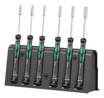WERA 05118158001 2069/6 SCREWDRIVER SET AND RACK FOR ELEC