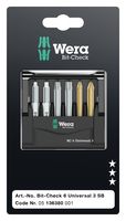 WERA 05136380001 *BIT-CHECK 6 UNIVERSAL 3 SB *