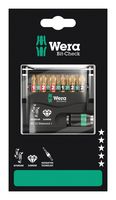 WERA 05136392001 BIT-CHECK 12 DIAMOND 1 SB, 12 PIECES