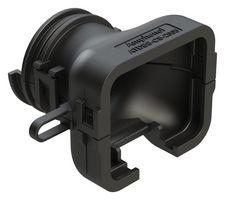 AMPHENOL SINE/TUCHEL ATDBS-CS-2005 Connector Accessory, Thermoplastic, Black, Backshell, Amphenol ATD06-20SX1 Series Plug Connectors