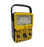 SIMPSON 12507 Analog Multimeter, 0ohm to 20Mohm, 250mV to 500V, 2.5V to 500V