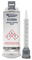 MG CHEMICALS 832HDA-50ML Potting Compound, Dual Cartridge, Epoxy - 2 Part, Black, 46 ml, 48.7 g, 832HDA Series