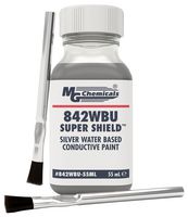 MG CHEMICALS 842WBU-55ML Conductive Paint, Architectural and Electronics Applications, Silver, Bottle, 55 ml