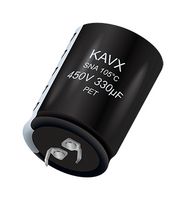 KYOCERA AVX SNAJ25181M450BK Electrolytic Capacitor, 180 µF, 450 V, ± 20%, Snap-In, 5000 hours @ 105°C
