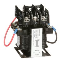 SQUARE D BY SCHNEIDER ELECTRIC 9070TF50D3 Chassis Mount Transformer, Type TF, Industrial Control, 208V, 120V, 50 VA, 50Hz / 60Hz