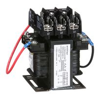 SQUARE D BY SCHNEIDER ELECTRIC 9070TF75D1 Chassis Mount Transformer, Type TF, Industrial Control, 220 X 440V, 230 X 460V, 240 X 480V