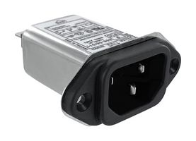 QUALTEK ELECTRONICS 858-06/011 High Power Connector, Receptacle, 250 V, 6 A, Panel Mount, Quick Connect