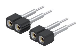 MILL-MAX 316-93-120-41-003000 IC & Component Socket, 20 Contacts, PCB Socket, 2.54 mm, 316 Series, Beryllium Copper