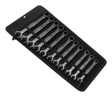 WERA 05020013001 Spanner Set, Ring Ratchet, 11 Pieces