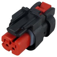 TE CONNECTIVITY 776522-1 Connector Housing, AMPSEAL Series, Plug, 4 Positions, 5.3 mm, AMP AMPSEAL Series Socket Contacts