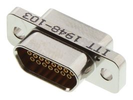 ITT CANNON M83513/02-BN D Sub Connector, 15 Contacts, Receptacle, Solder, M83513 Series