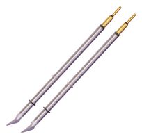 METCAL MFT-6CNB6802 Solder Tip Cartridge, MX/CV-H10-MFT Tweezer Handpieces, Conical Bent, 0.008" x 0.268", MicroFine 600