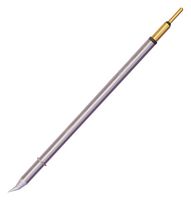 METCAL MFTC-6CNB4501 Solder Tip Cartridge, MX-H9-MFH & CV-H9-MFH Handpieces, Conical Bent, 0.004" x 0.177", MicroFine 600