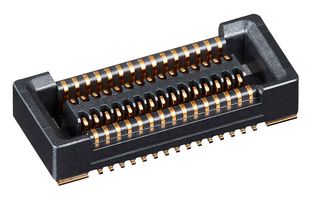 HIROSE / HRS BM54B3.0-30DS-0.4V(51) Mezzanine Connector, Receptacle, 0.4 mm, 2 Rows, 30 Contacts, Surface Mount Straight