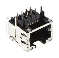 HIROSE / HRS TM11R-5M2-88-LP(70) Modular Connector, RJ45 Jack, 1 x 1 (Port), 8P8C, Cat5, Through Hole Mount