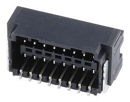 MOLEX 2202051071 Pin Header, Signal, Wire-to-Board, 2 mm, 2 Rows, 10 Contacts, Surface Mount Right Angle