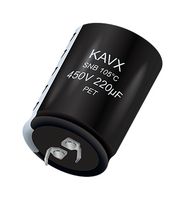 KYOCERA AVX SNBJ35332M100BK Electrolytic Capacitor, 3300 µF, 100 V, ± 20%, Snap-In, 3000 hours @ 105°C