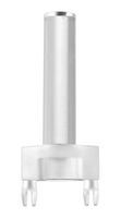 BIVAR GVLP-650-F Light Pipe, 0.65 ", 1 Pipes, Circular with Flat Top, PC Board, Transparent, GVLP Series