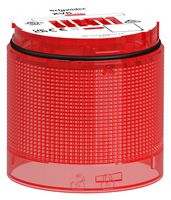 SCHNEIDER ELECTRIC XV6C54 Light Module, Red, Blinking, 24 V, IP65, -25 to 50 °C, 2.4" Dia, 2.4" H, Harmony XV6 Series