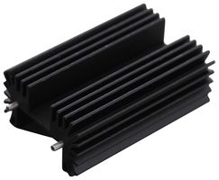 BOYD 6400BG Heat Sink, PCB, Board Level, 2.7 °C/W, TO-218, TO-220, TO-247, 41.9 mm, 63.5 mm, 25.4 mm