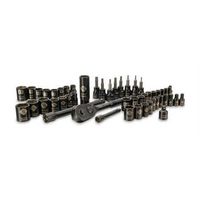 STANLEY STMT71649 Socket Set, Black Chrome, 50 Piece