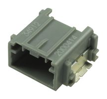 MOLEX 34912-8041 Automotive Connector, Mini50 34912 Series, Right Angle Header, 4 Contacts, PCB Pin