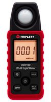 TRIPLETT UVLT150 Light / Lux Meter, LCD, 4 %, 133 mm, 48 mm, 23 mm