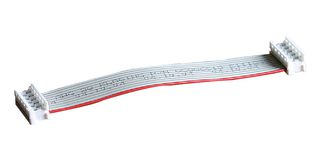 MOLEX 92315-1015 Ribbon Cable, PF50 Receptacle to PF50 Receptacle, 10 Positions, 5.9 ", 150 mm, 1.27 mm