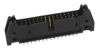 3M N3440-6002RB Pin Header, Wire-to-Board, 2.54 mm, 2 Rows, 30 Contacts, Through Hole Straight, 3000 Series