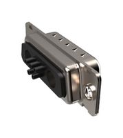 AMPHENOL COMMUNICATIONS SOLUTIONS DE5W1SA00LF Combination Layout D Sub Connector, FCI 681M Series, DE-5W1, Receptacle, 5 Contacts