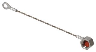 HUBER+SUHNER 62_SMA-0-0-8/--3_-E PROTECTIVE CAP W-ROPE RING, SMA JACK ROHS COMPLIANT: YES