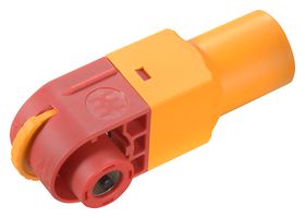 WEIDMULLER 2991910000 High Power Connector, Plus Connector, Red, Receptacle, 1.5 kV, 250 A, Cable Mount, Crimp