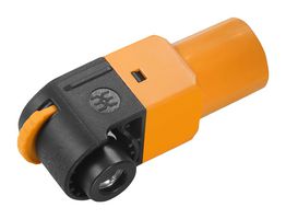 WEIDMULLER 2995040000 High Power Connector, Minus Connector, Black, Receptacle, 1.5 kV, 250 A, Cable Mount, Crimp