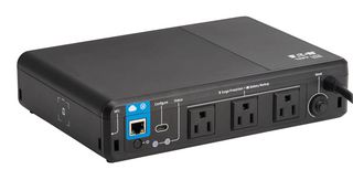EATON TRIPP LITE BC350RNC Uninterruptible Power Supply (UPS), Cloud-Connected, ITE, Industrial & Household, 3 Outlets