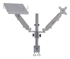 EATON TRIPP LITE DDR1732NBMTAA Desktop Clamp, Full-Motion, Laptop/Monitor/HDTV, Desk Mount, 32" Screen, 6kg, Aluminum/Steel, Silver