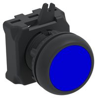 ALCOSWITCH - TE CONNECTIVITY IPE22FLBL Industrial Pushbutton Switch, IPE Series, 22.5 mm, SPST-NO, SPST-NC, Momentary, Round Flush, Blue