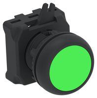 ALCOSWITCH - TE CONNECTIVITY IPE22FLGR Industrial Pushbutton Switch, IPE Series, 22.5 mm, SPST-NO, SPST-NC, Momentary, Round Flush