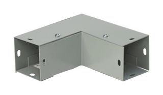 NVENT HOFFMAN F4490EOUT Raceway Duct Fitting, Steel, 4 ", 8 ", F44 Series