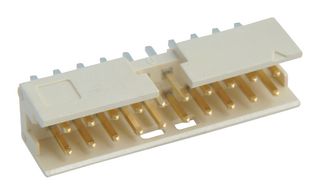 AMPHENOL COMMUNICATIONS SOLUTIONS 10075025-G01-10ULF Pin Header, Wire-to-Board, 2 mm, 2 Rows, 10 Contacts, Through Hole, FCI Minitek 10075025 Series
