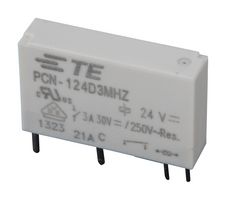 TE CONNECTIVITY - OEG PCN-124D3MHZ Power Relay, SPST-NO, 24 VDC, 3 A, PCN Series, Through Hole, Non Latching