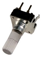 BOURNS PEL12S-4224S-N1024 Rotary Encoder, Red, Mechanical, Incremental, 24 PPR, 24 Detents, Vertical, Without Push Switch