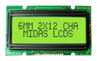 MIDAS DISPLAYS MC21205A6W1-SPTLY