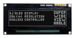 MIDAS DISPLAYS MDOB256064GX-MWU