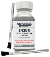 MG CHEMICALS 842UR-55ML Conductive Coating, EMI Shielding, Silver, Bottle, 842UR Series, 73.3g, 55ml