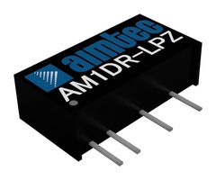 AIMTEC AM1DR-1212SLPZ Isolated Through Hole DC/DC Converter, ITE & Industrial, SIP-7, Module, 1 W, 1 Output, 12 V