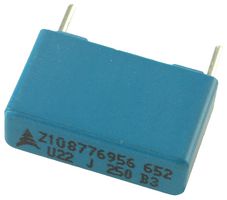 TDK B32652A3224J000 Power Film Capacitor, Metallized PP, Radial Box - 2 Pin, 0.22 µF, ± 5%, Through Hole